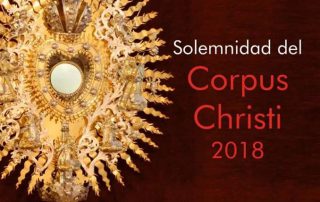 Banner Misa Solemne Corpus Christi